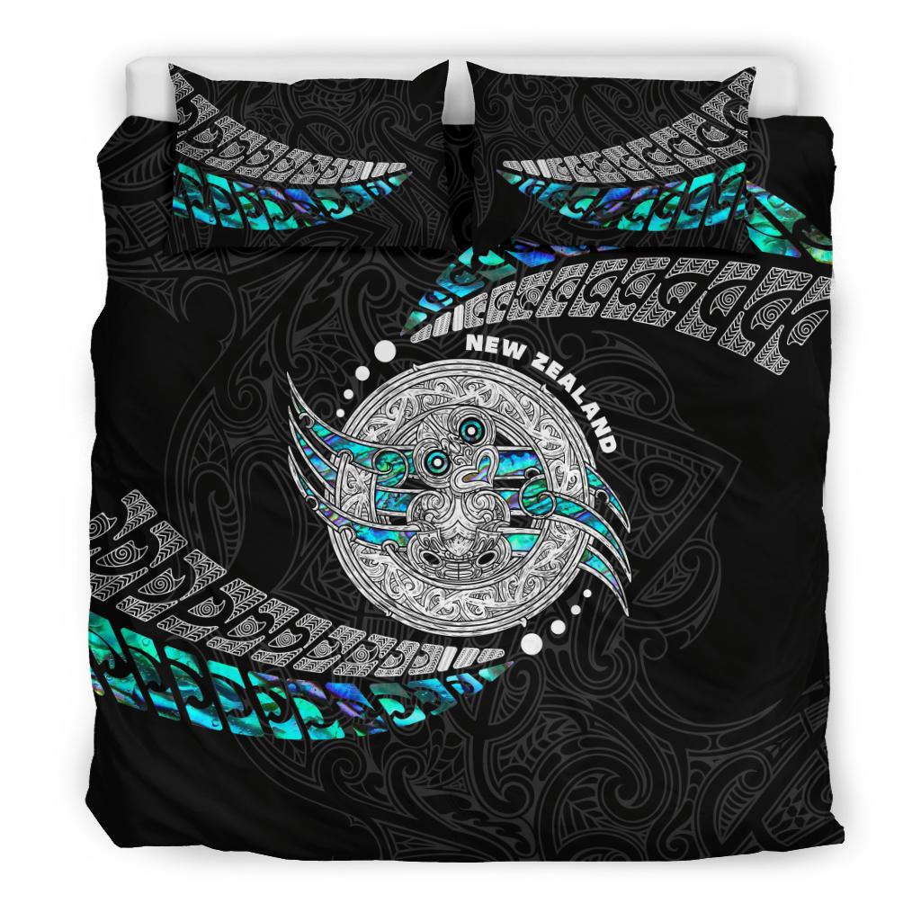 Maori New Zealand Bedding Set Hei Tiki Sport Style - Vibe Hoodie Shop