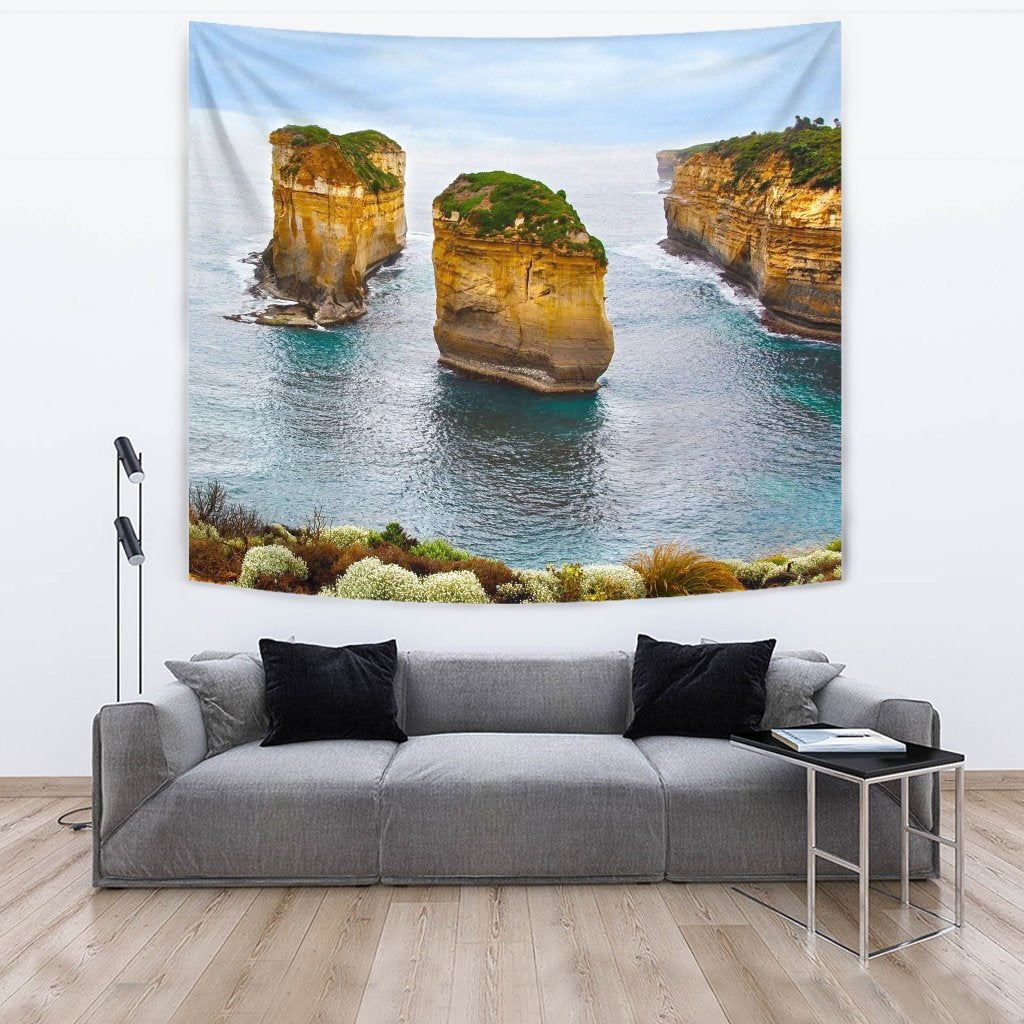 Tapestry - Loch Ard Gorge Tapestries Landscape - Vibe Hoodie Shop