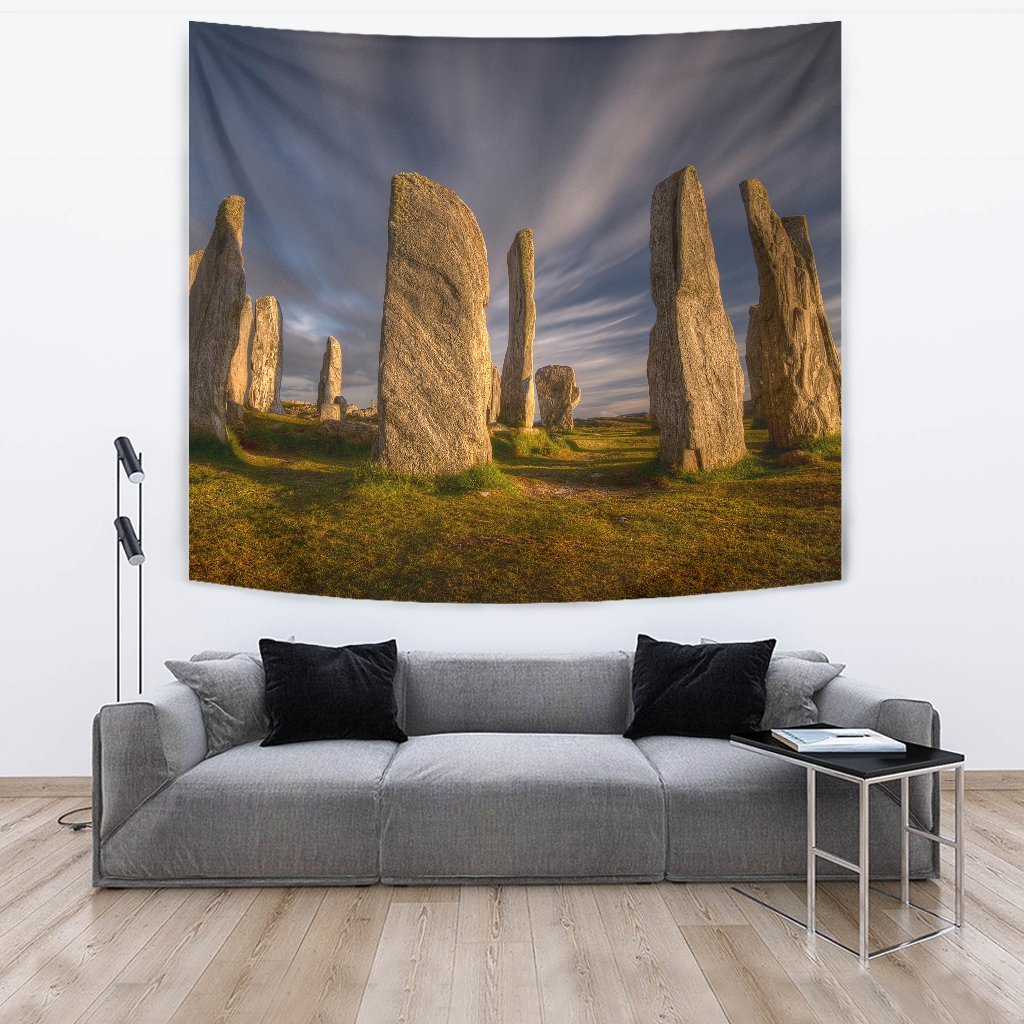 Scotland - Callanish Stones Tapestry - Vibe Hoodie Shop