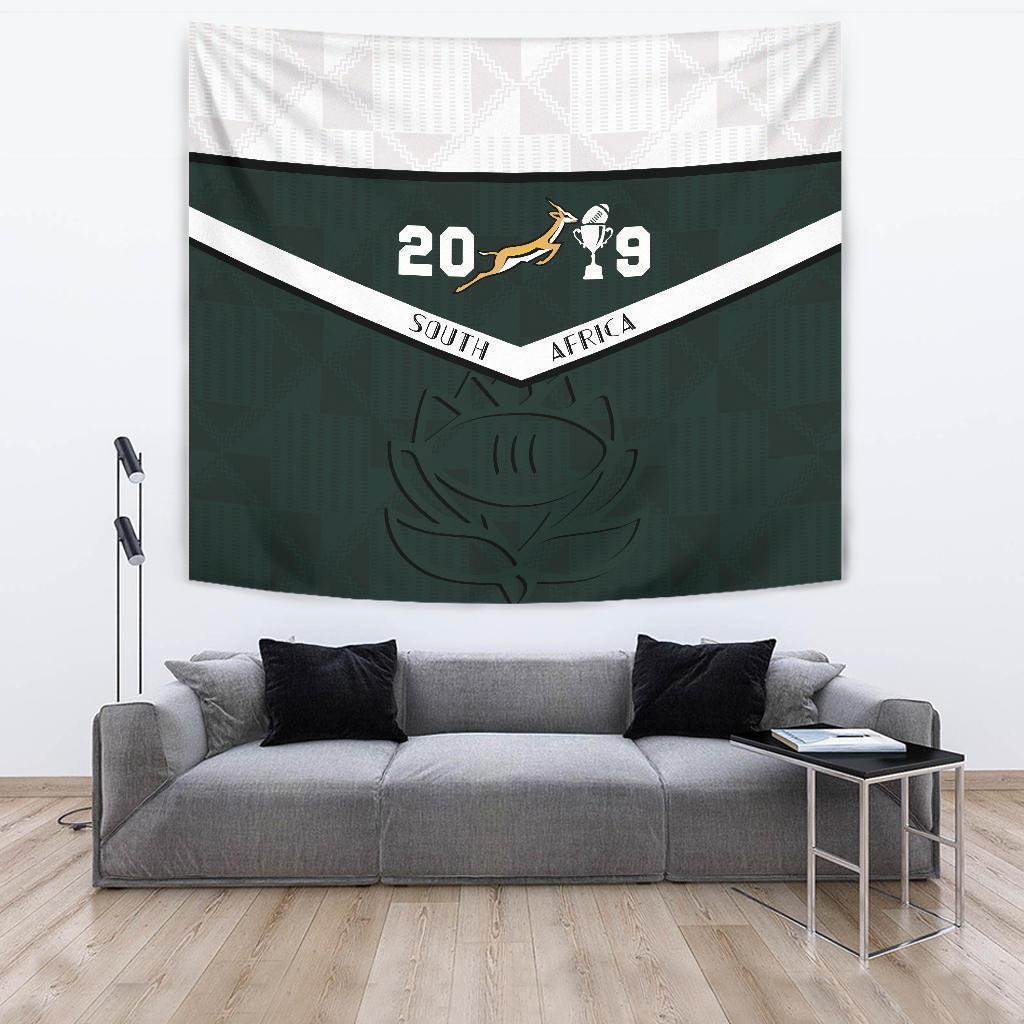 South Africa Springboks Champion 2019 Tapestry - Vibe Hoodie Shop