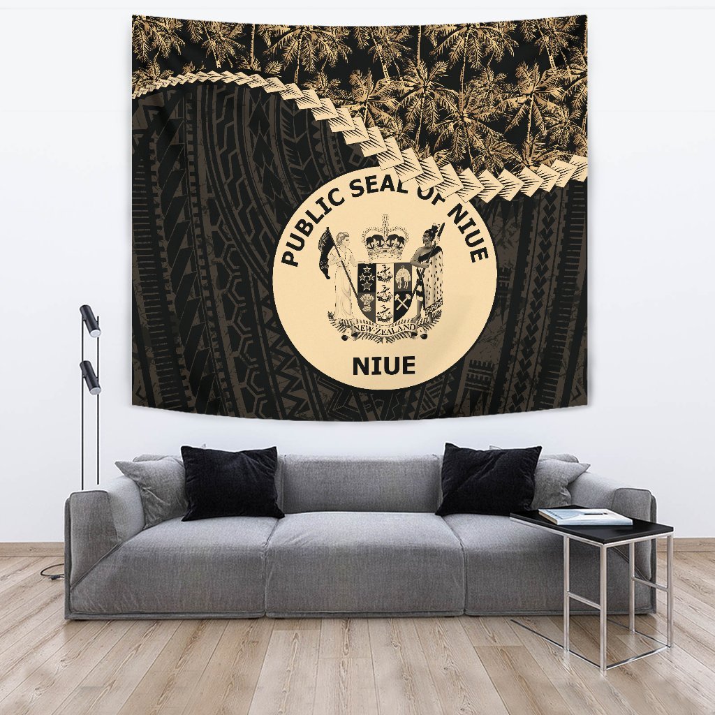 Niue Tapestry Coconut Golden - Vibe Hoodie Shop