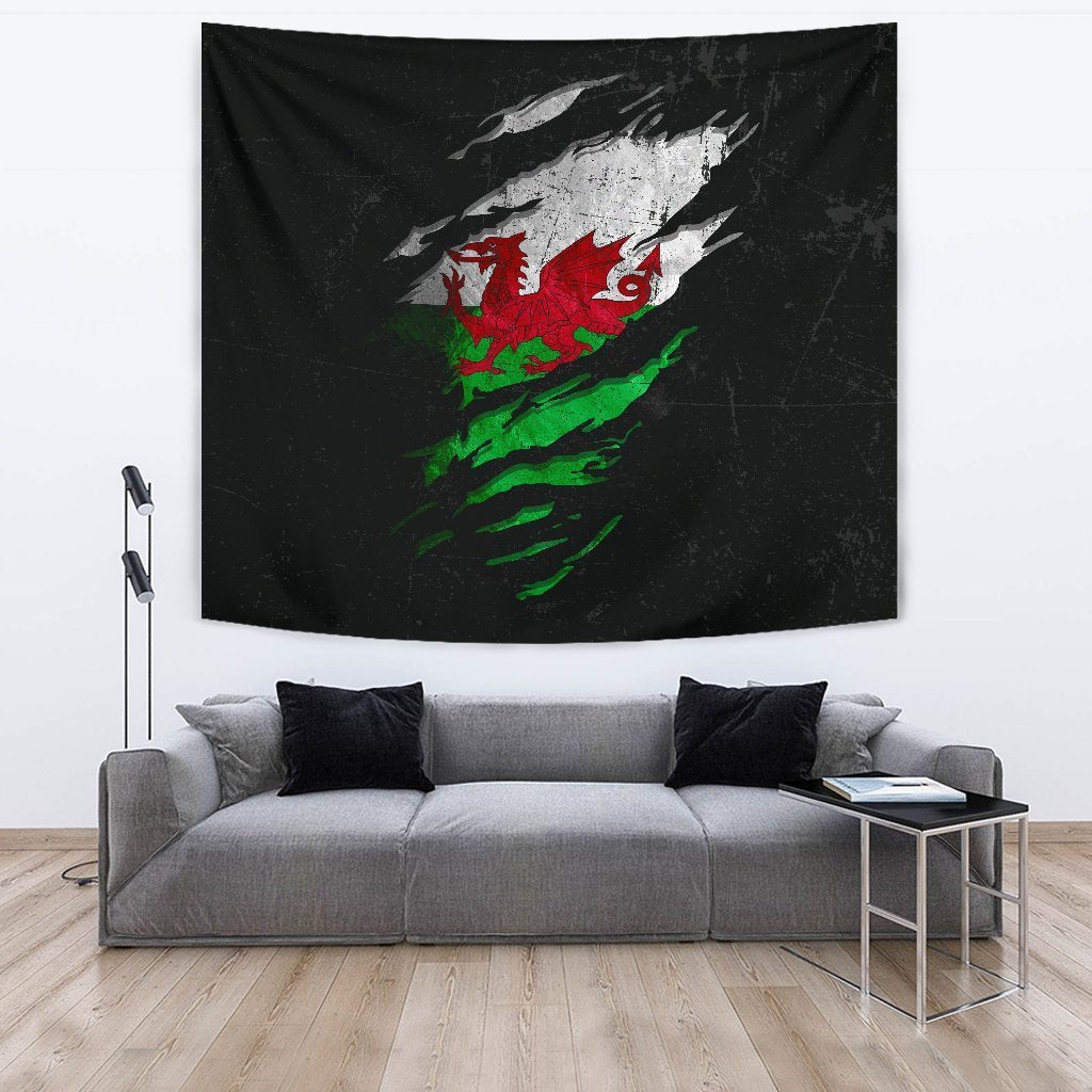 Wales in Me Tapestry - Special Grunge Style - Vibe Hoodie Shop