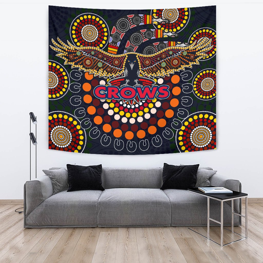 Adelaide Tapestry Indigenous Crows - Vibe Hoodie Shop