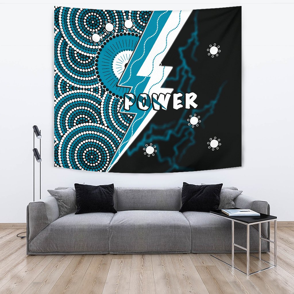 Power Tapestry Thunda Port Adelaide - Vibe Hoodie Shop