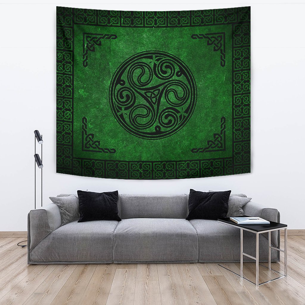 Ireland Celtic Tapestry - Celtic Symbols - Vibe Hoodie Shop