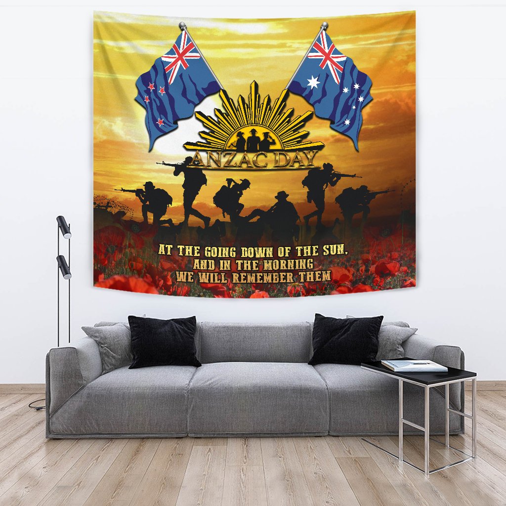 ANZAC Tapestry - Australian and New Zealand Army Corps - Vibe Hoodie Shop