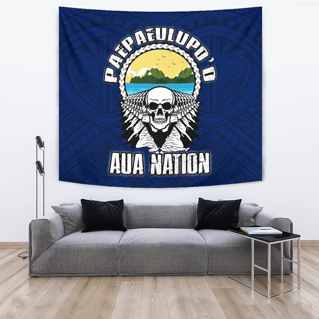 American Samoa Tapestry - Paepaeulupo'o Aua (Ver 2) - Vibe Hoodie Shop