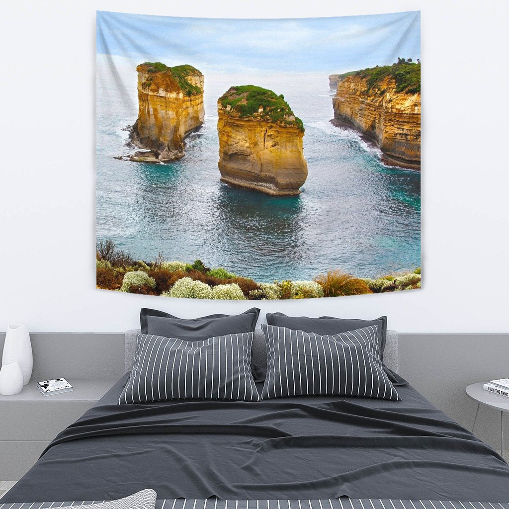 Tapestry - Loch Ard Gorge Tapestries Landscape - Vibe Hoodie Shop