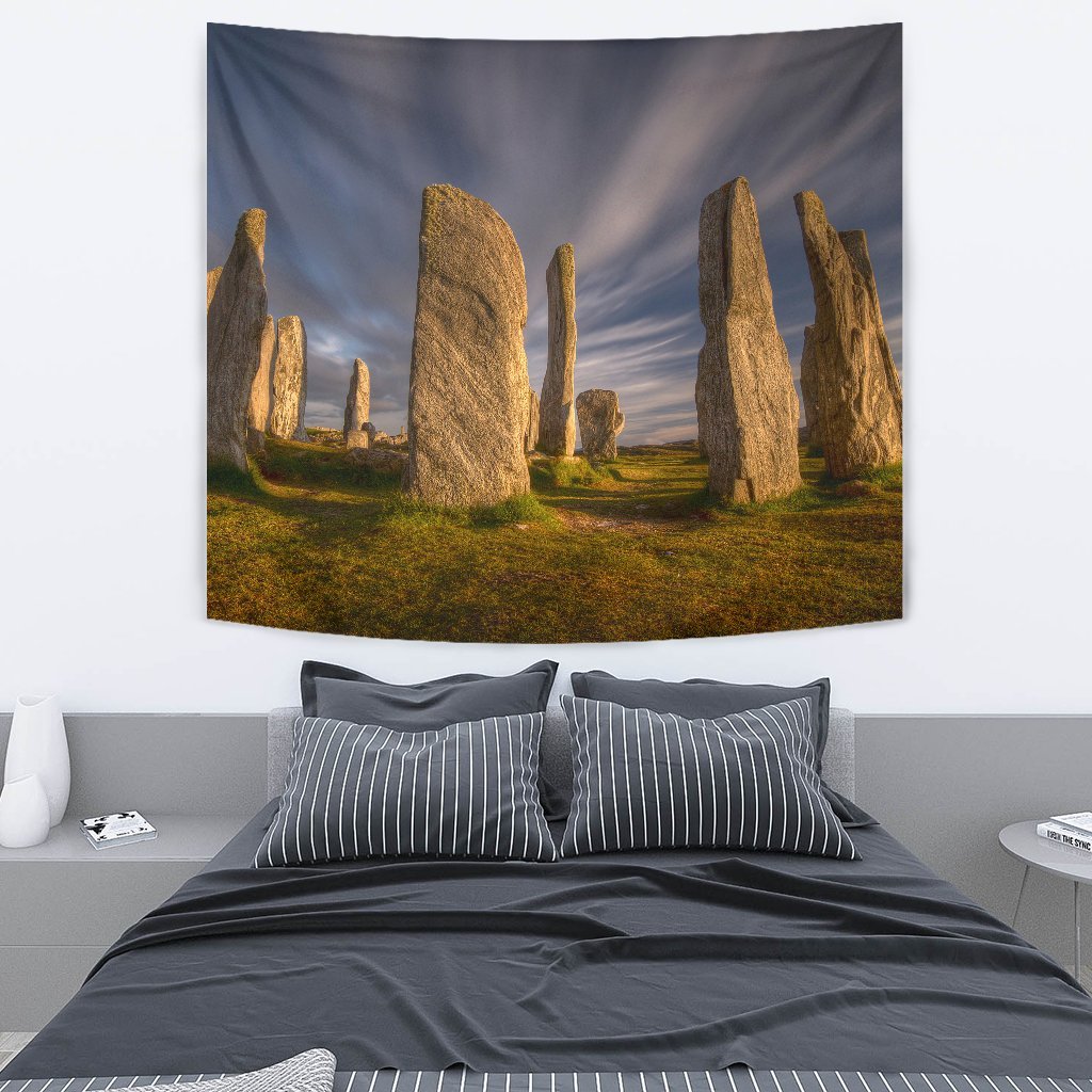 Scotland - Callanish Stones Tapestry - Vibe Hoodie Shop