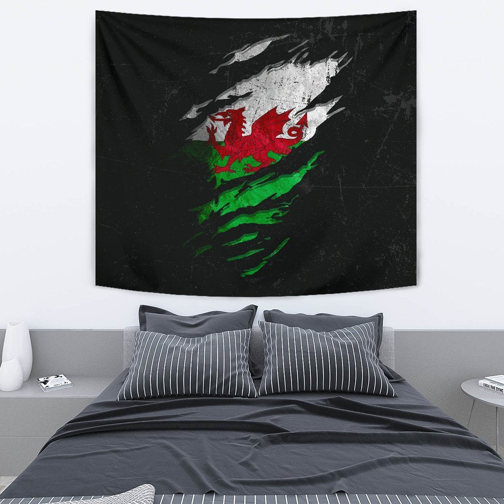 Wales in Me Tapestry - Special Grunge Style - Vibe Hoodie Shop