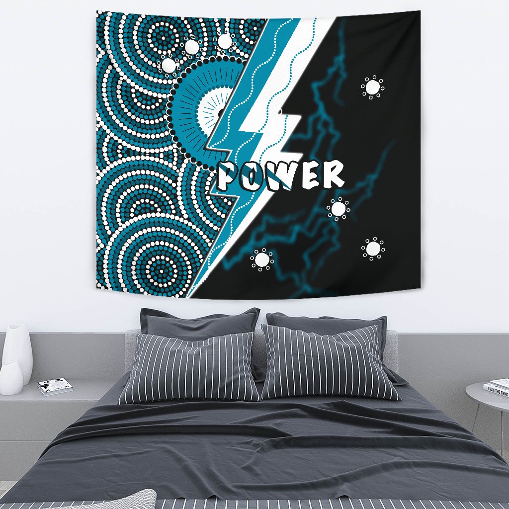 Power Tapestry Thunda Port Adelaide - Vibe Hoodie Shop