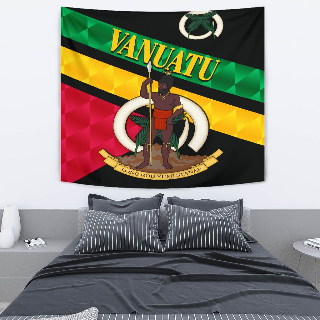 Vanuatu Rugby Tapestry Sporty Style - Vibe Hoodie Shop