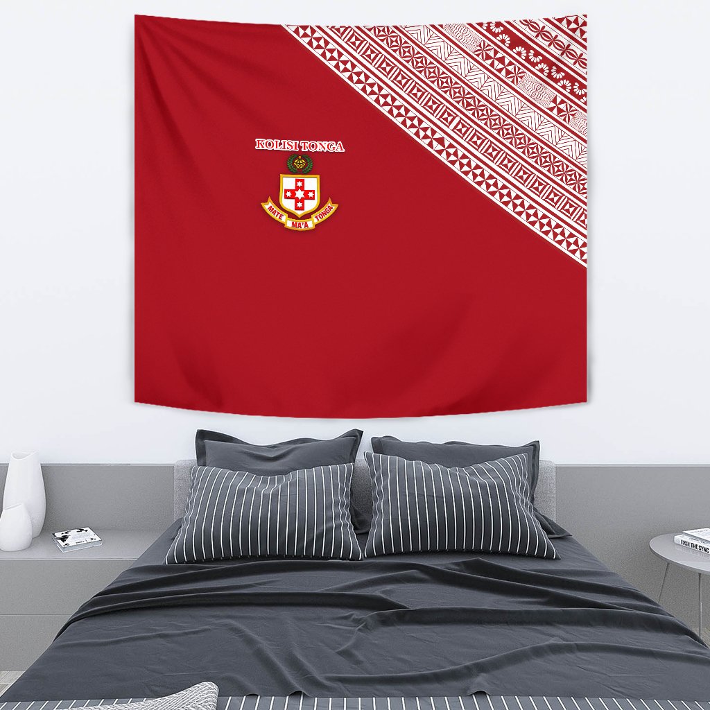 Kolisi Tonga Tapestry Mate Ma'a Tonga Rugby Original - Vibe Hoodie Shop