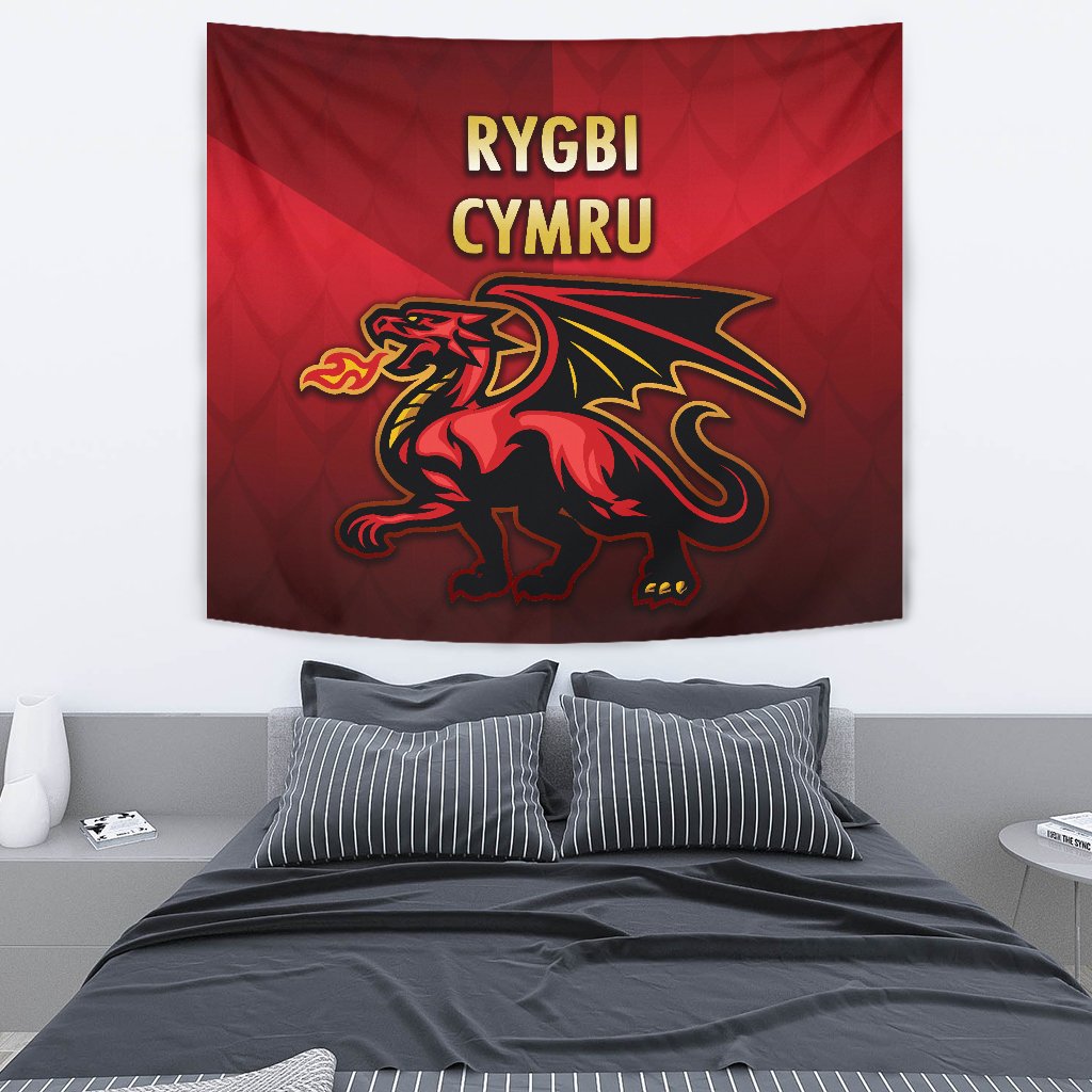 Wales Rugby Tapestry Simple Style - Vibe Hoodie Shop