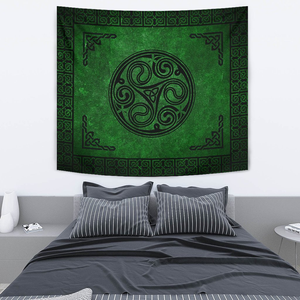 Ireland Celtic Tapestry - Celtic Symbols - Vibe Hoodie Shop