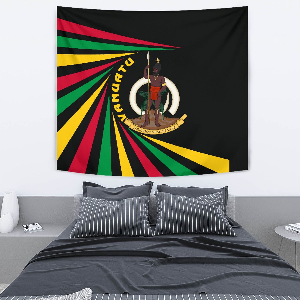 Vanuatu Rugby Tapestry Creative Style - Vibe Hoodie Shop