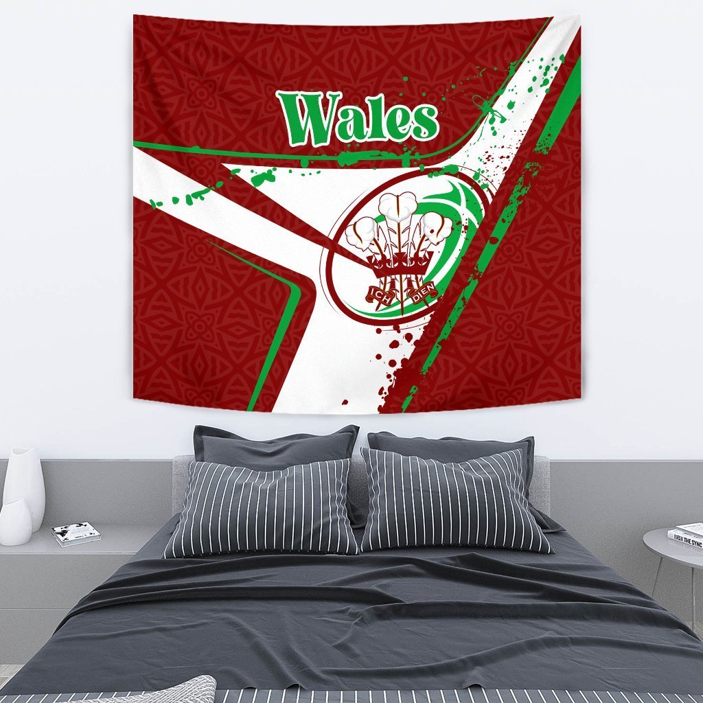 Wales Rugby Tapestry - Welsh Rugby - Vibe Hoodie Shop