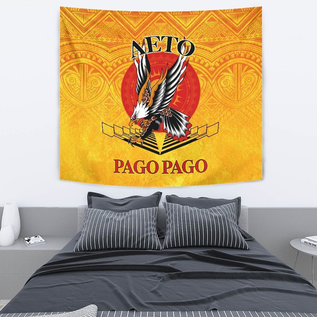 American Samoa Tapestry - Pago Pago Aeto (Ver 2) - Vibe Hoodie Shop