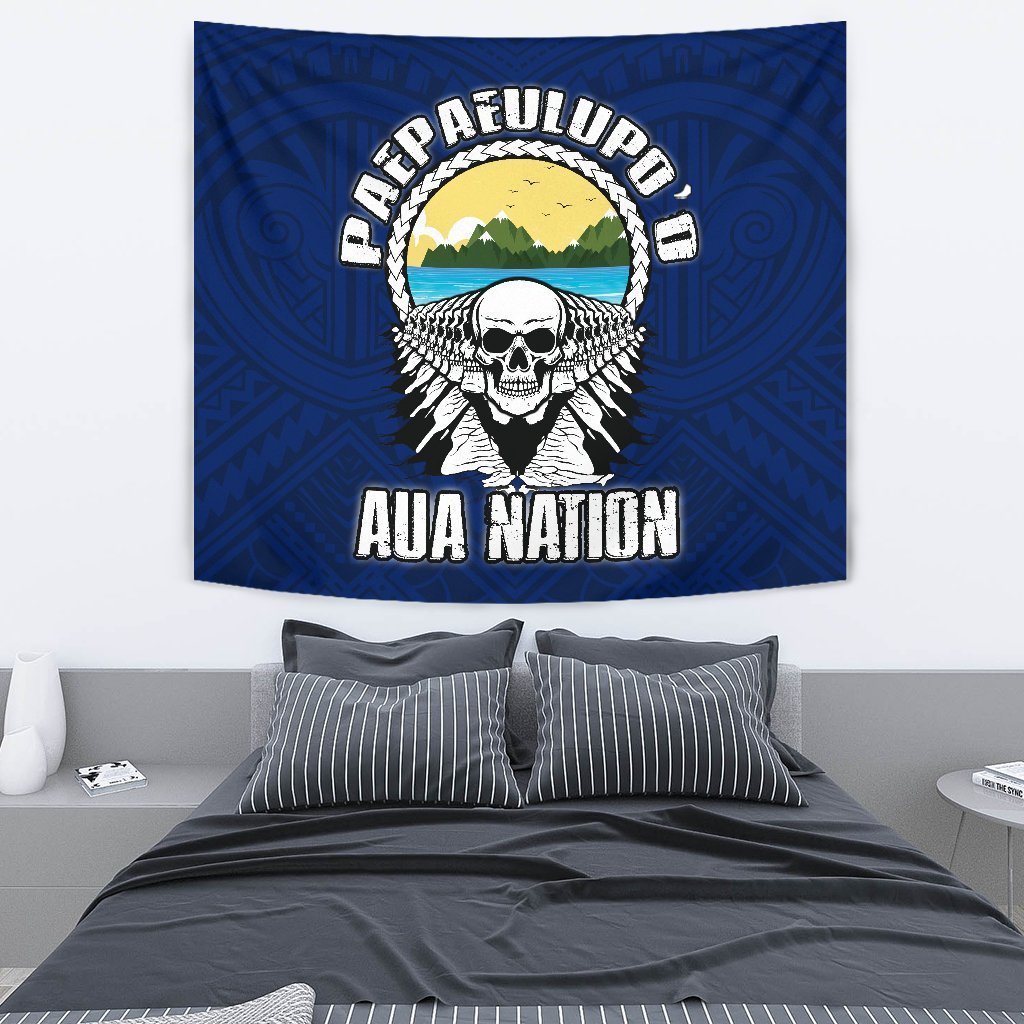 American Samoa Tapestry - Paepaeulupo'o Aua (Ver 2) - Vibe Hoodie Shop