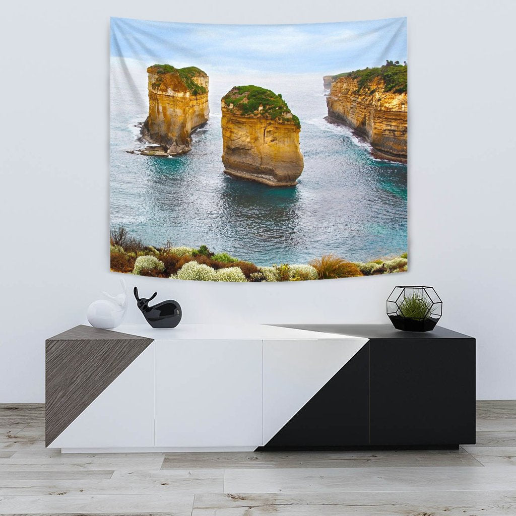 Tapestry - Loch Ard Gorge Tapestries Landscape - Vibe Hoodie Shop