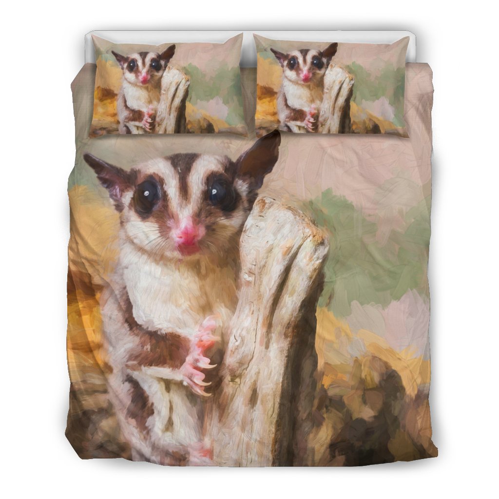 Australia Bedding Sets - Sugar Glider Bed Painting Sets - Vibe Hoodie Shop