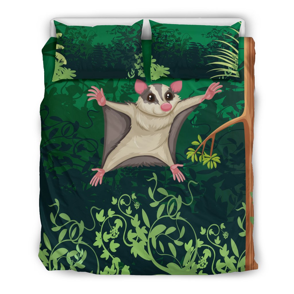 Australia Bedding Sets - Sugar Glider Bed Forest Sets - Vibe Hoodie Shop