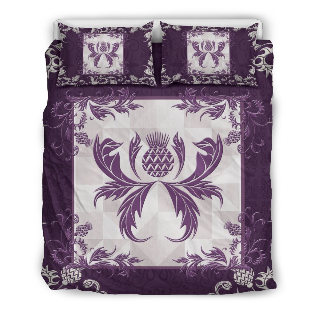 Thistle Scotland  Bedding Set K5 Purple - Vibe Hoodie Shop