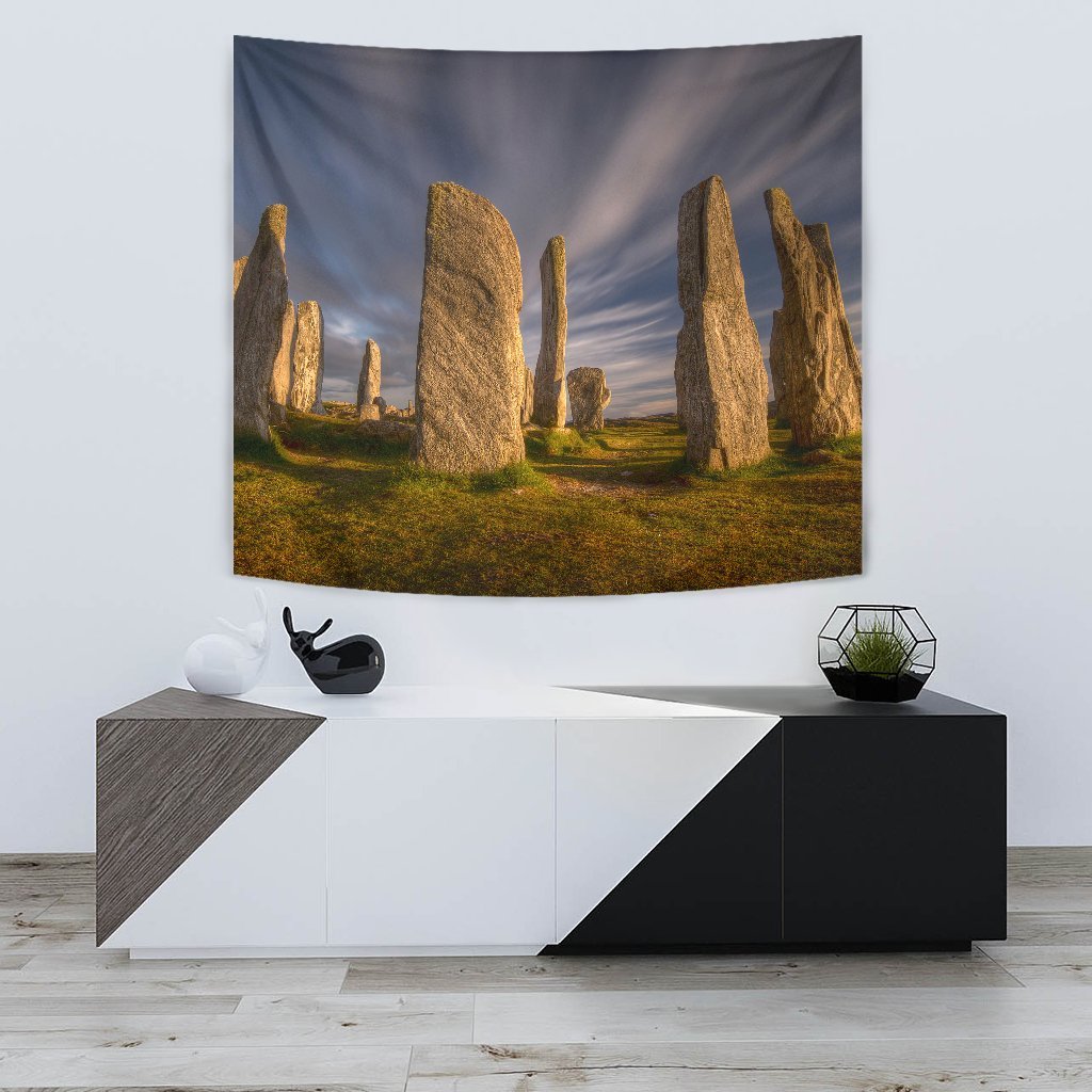 Scotland - Callanish Stones Tapestry - Vibe Hoodie Shop