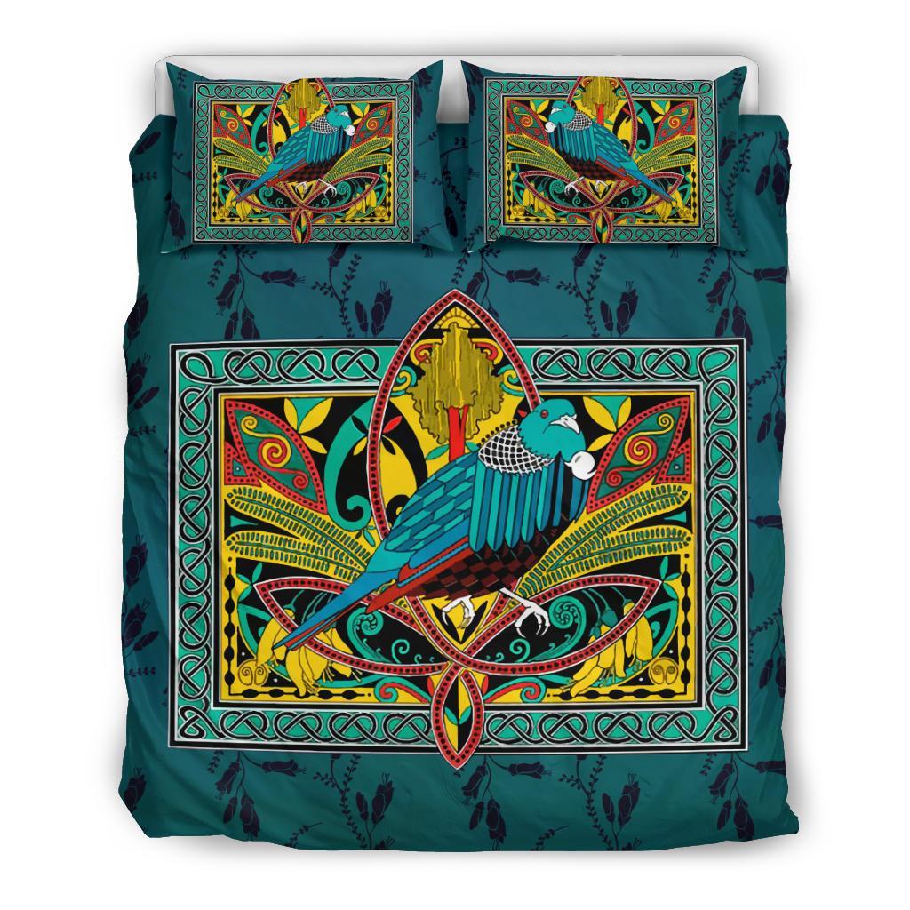 New Zealand Bedding Set, Tui Bird Duvet Cover And Pillow Case - Vibe Hoodie Shop