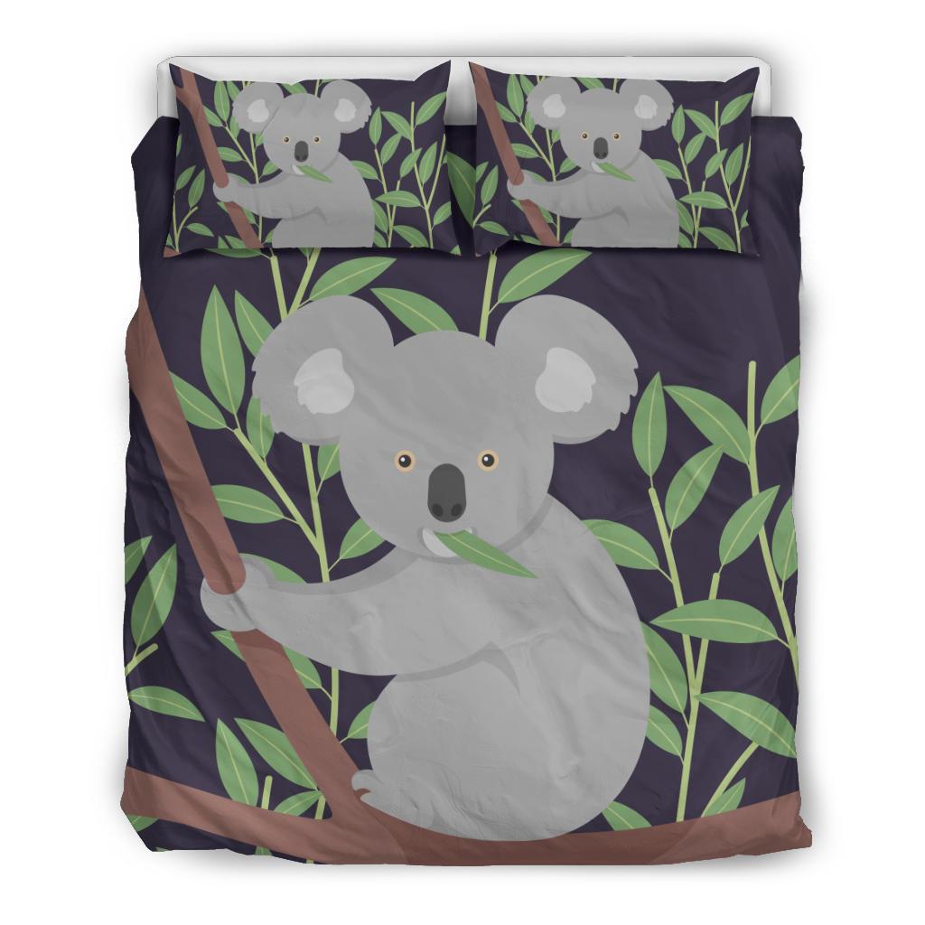 Bedding Sets - Koala Bed Drawing Painting Sets - Vibe Hoodie Shop