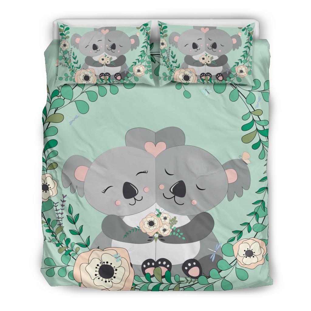 Bedding Sets - Koala Bed Family Happy Sets - Vibe Hoodie Shop