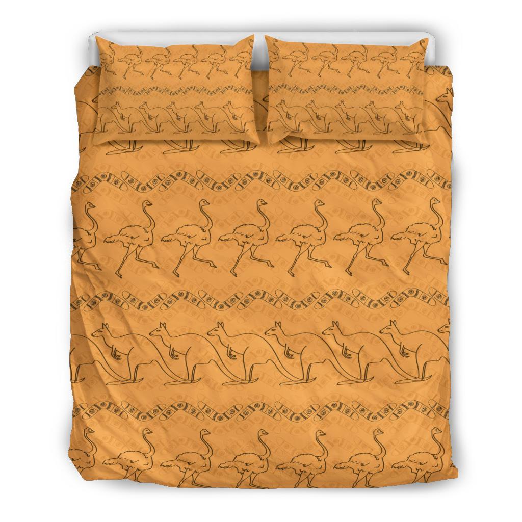 Bedding Sets - Kangaroo Bed Ostrich Vintage Sets - Vibe Hoodie Shop