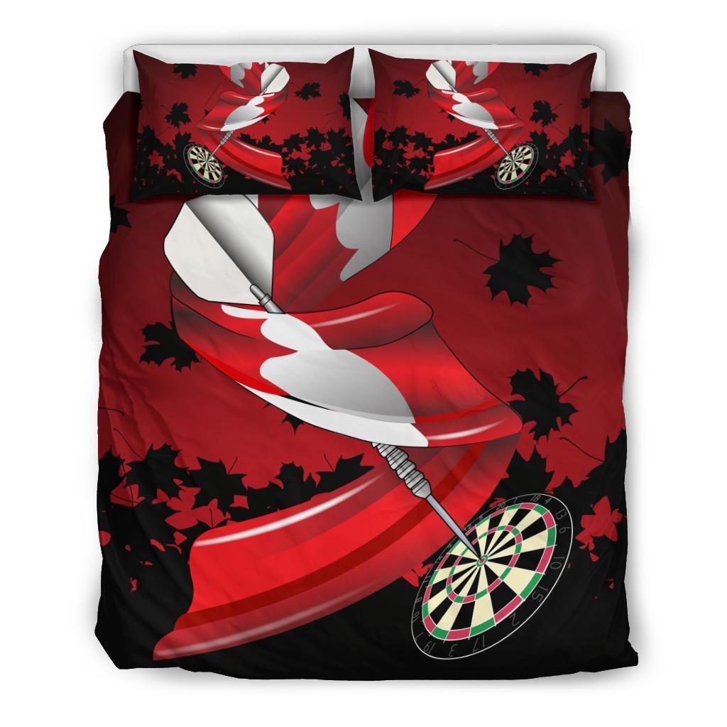 Canada Darts Team Bedding Set - Vibe Hoodie Shop