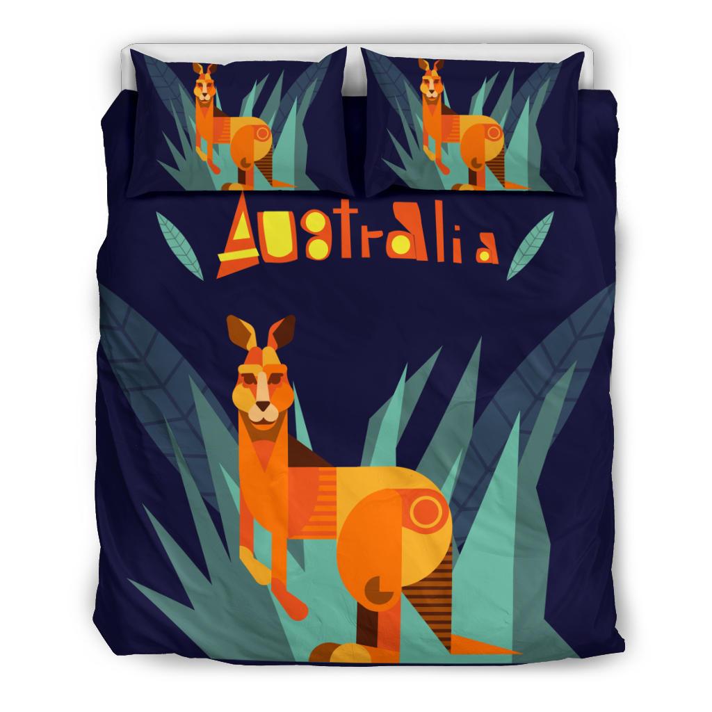 Bedding Sets - Kangaroo Bed Australia Sets Ver03 - Vibe Hoodie Shop