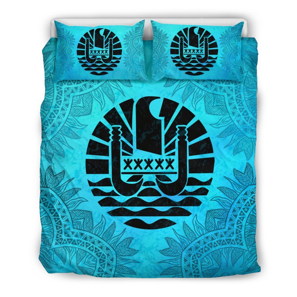 Tahiti Turquoise Bedding Set - Vibe Hoodie Shop