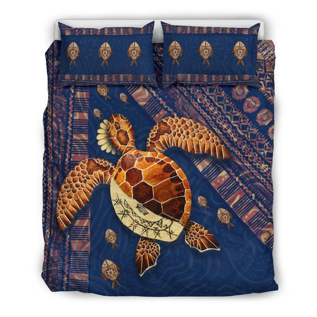 Tonga Turtle Design Bedding Set - Vibe Hoodie Shop