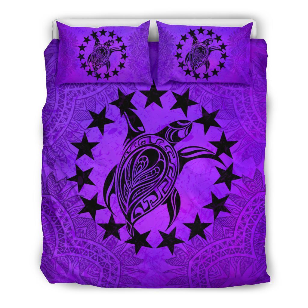 Cook Islands Purple Bedding Set - Vibe Hoodie Shop