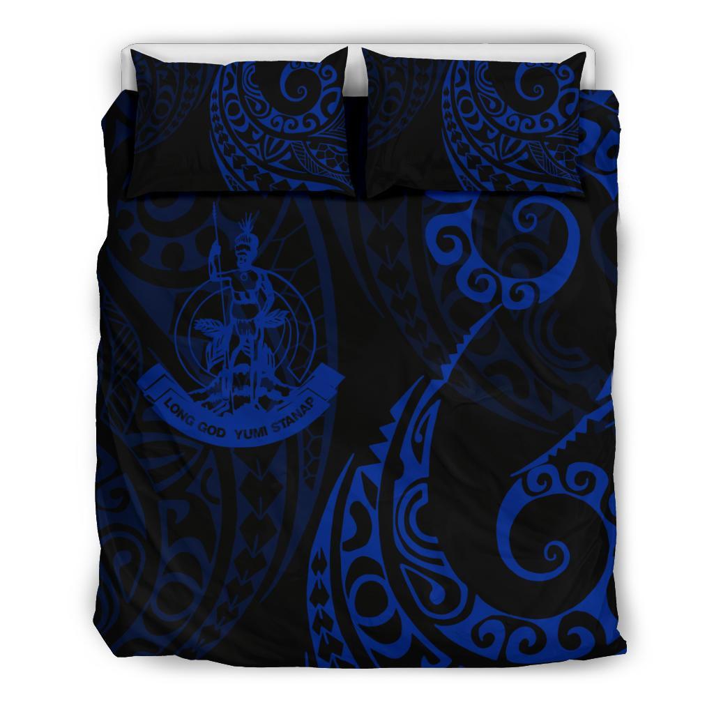 Vanuatu Polynesian Bedding Set - Tattoo Style 07 - Vibe Hoodie Shop