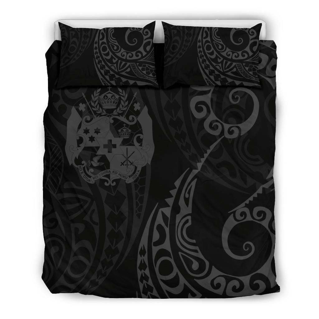 Tonga Polynesian Bedding Set - Tattoo Style 05 - Vibe Hoodie Shop