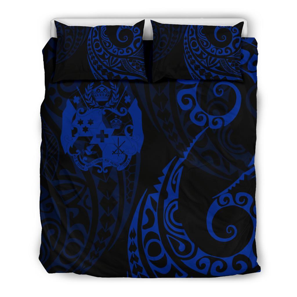 Tonga Polynesian Bedding Set - Tattoo Style 07 - Vibe Hoodie Shop