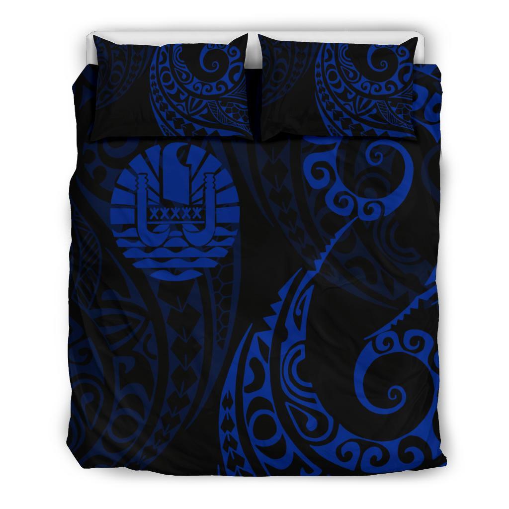 Tahiti Polynesian Bedding Set - Tattoo Style 07 - Vibe Hoodie Shop