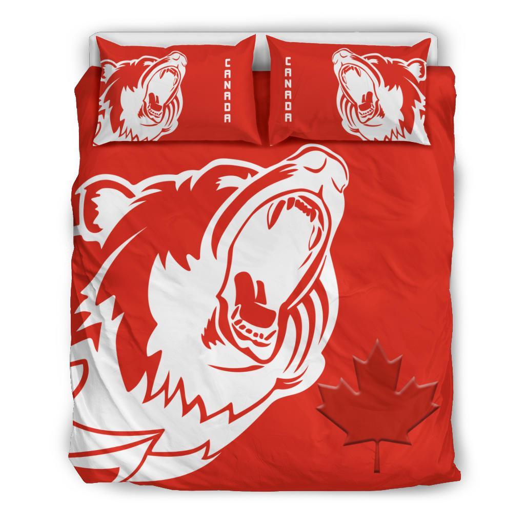 The Canada Bear Bedding Set - Vibe Hoodie Shop