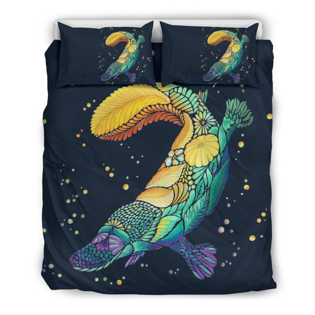 Bedding Sets - Platypus Bed Patterns Art Sets - Vibe Hoodie Shop