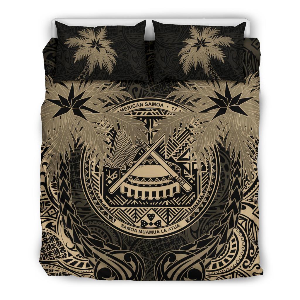 American Samoa Coconut Bedding Set (Duvet Cover) - Vibe Hoodie Shop