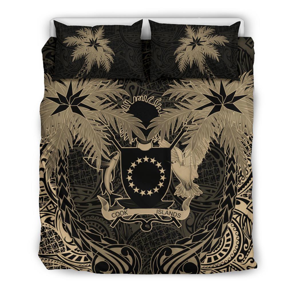 Cook Islands Coconut Bedding Set (Duvet Cover) - Vibe Hoodie Shop