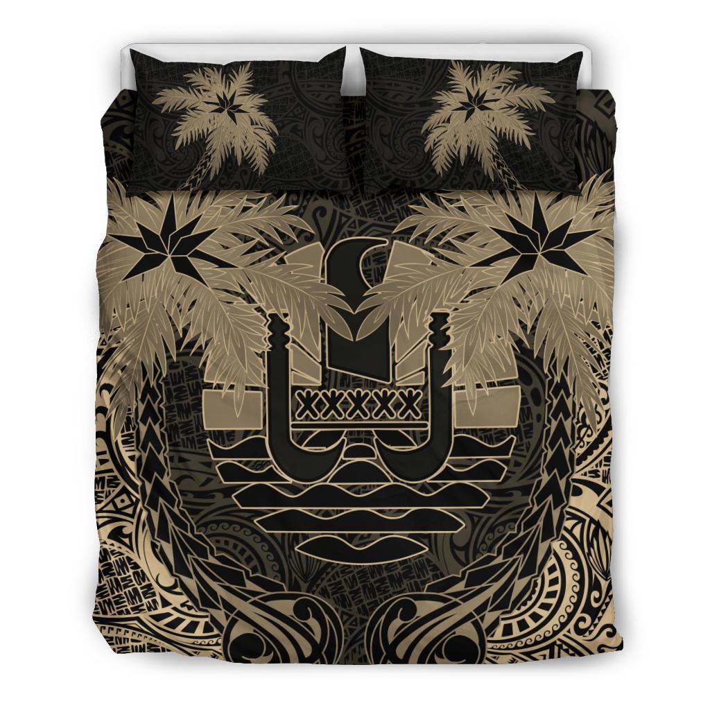 Tahiti Coconut Bedding Set (Duvet Cover) - Vibe Hoodie Shop