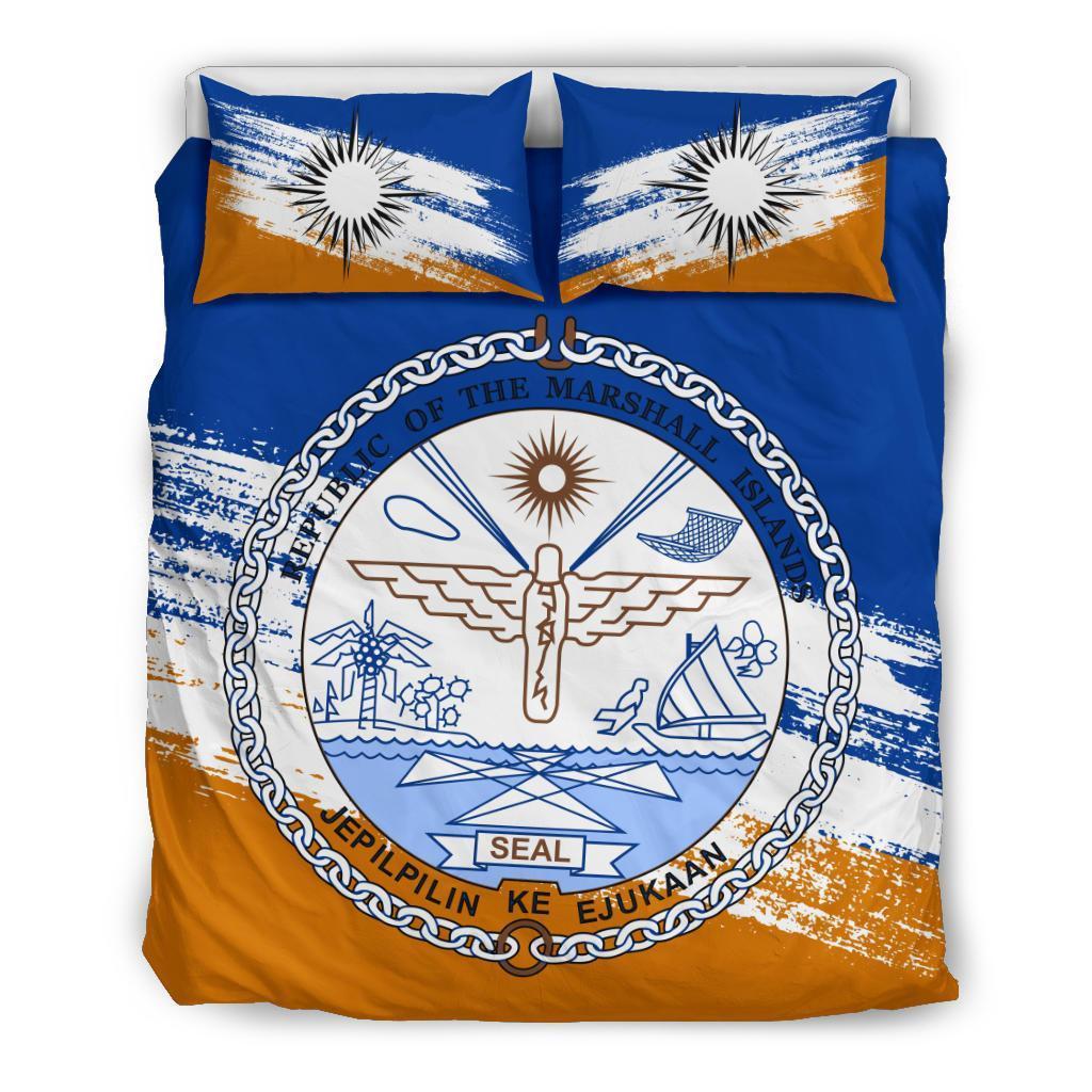 Marshall Islands Premium Bedding Set - Vibe Hoodie Shop