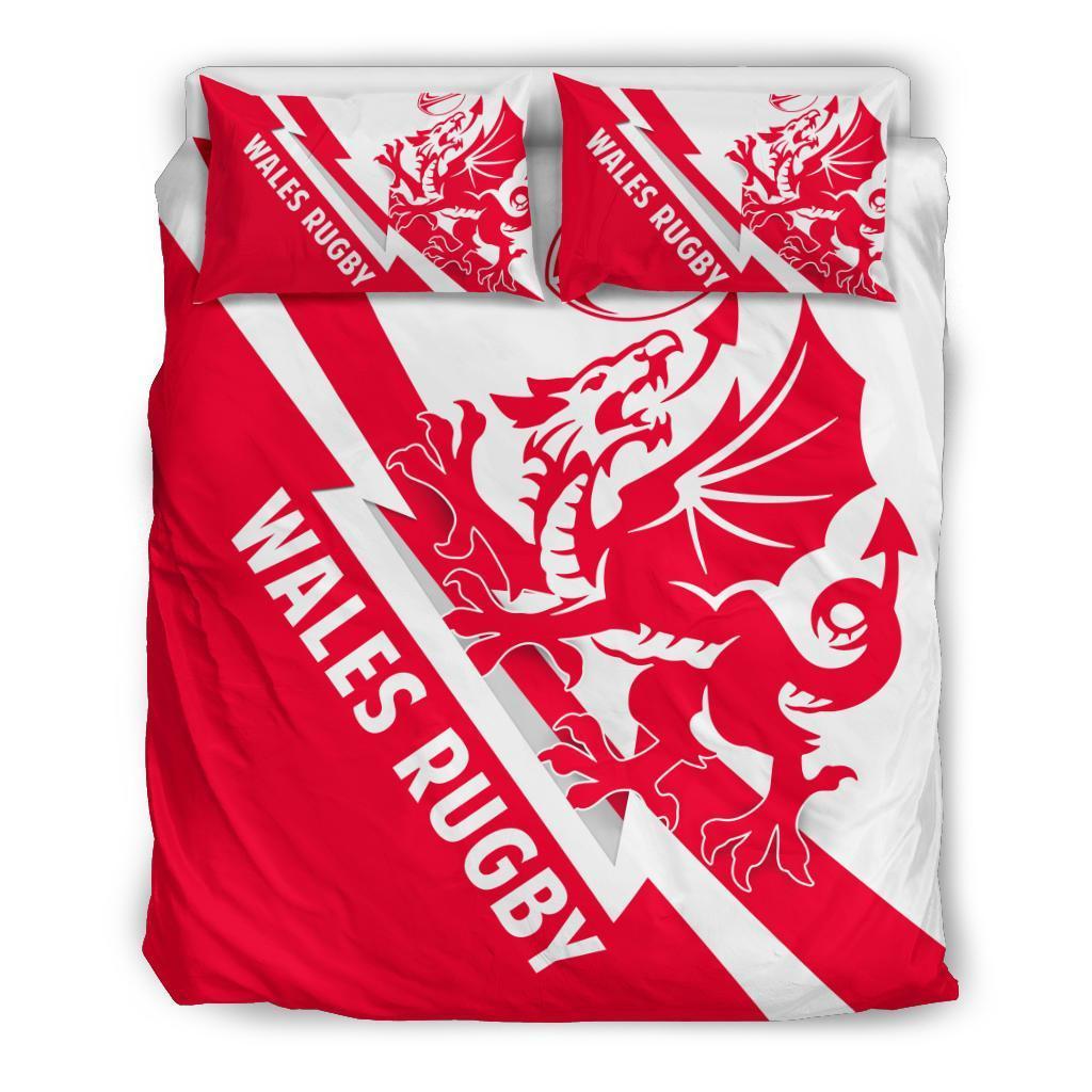 Wales Rugby Bedding Set - Lighting Style - Vibe Hoodie Shop
