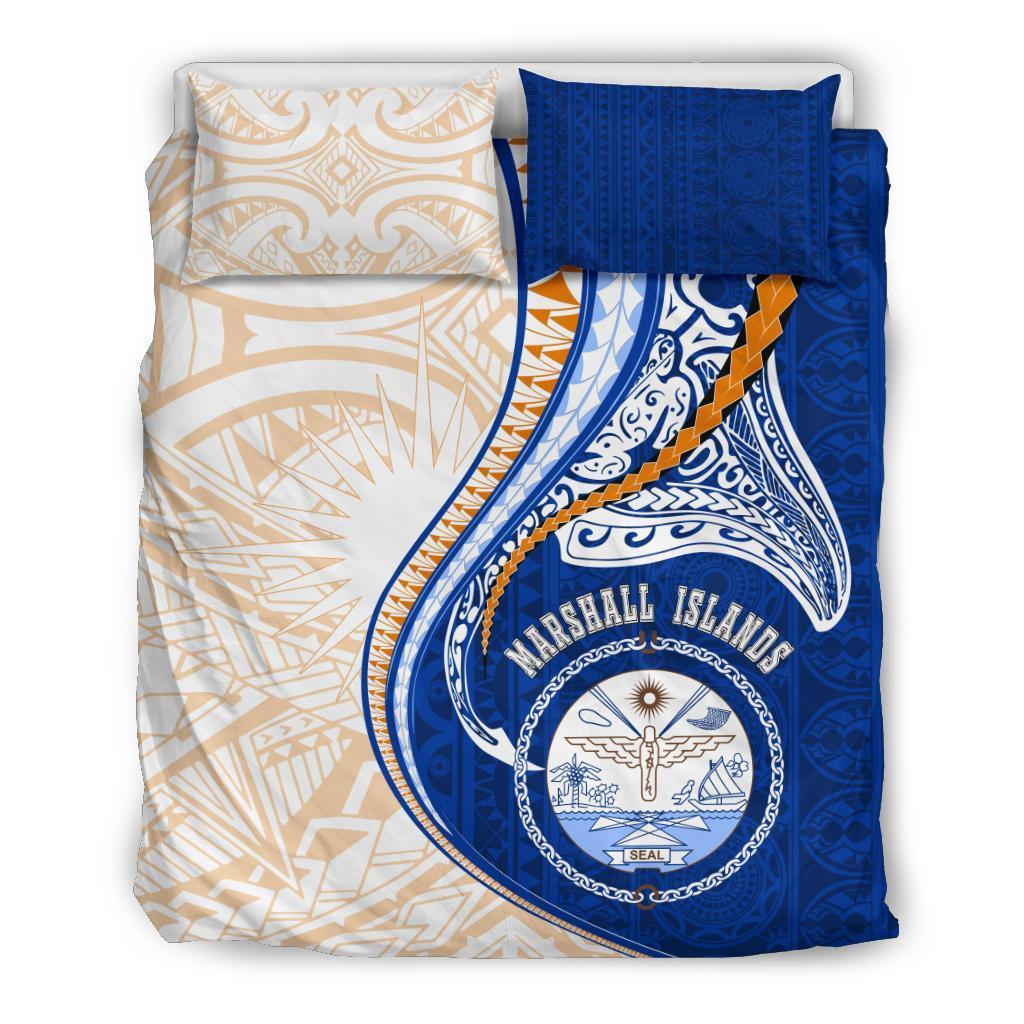 Marshall Islands Bedding Set Kanaloa Tatau Gen MH - Vibe Hoodie Shop