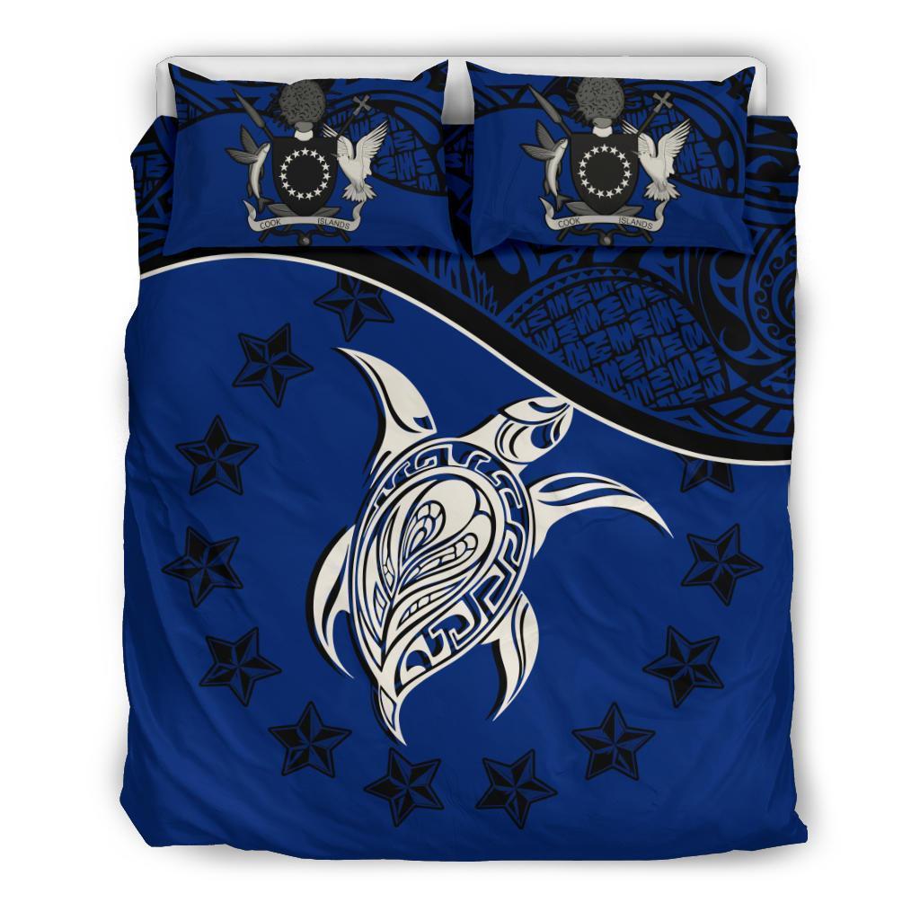 Cook Islands Bedding Set Dark Blue - Vibe Hoodie Shop